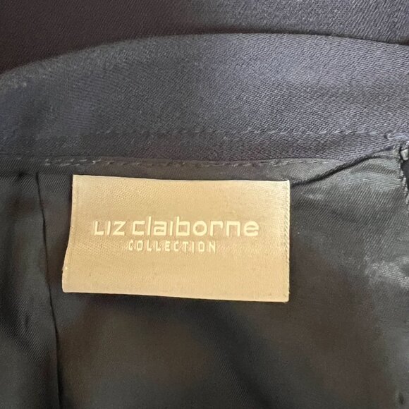 Liz Claiborne Collection 100% Wool Pencil Straight Skirt Women 8 fits like 6 - Picture 6 of 9